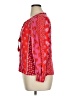 Unique Spectrum Hearts Red Long Sleeve Blouse Size XL - photo 5