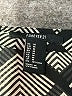 Forever 21 100% Polyester Argyle Silver Long Sleeve Blouse Size M - photo 7