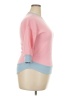 Celeste Color Block Pink 3/4 Sleeve Top Size XXL (estimated) - photo 4