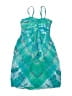 Assorted Brands 100% Rayon Tie-dye Teal Dress Size 11 - 12 - photo 1