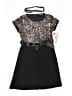 THREE PINK HEARTS Black Dress Size XL (kids) - photo 1
