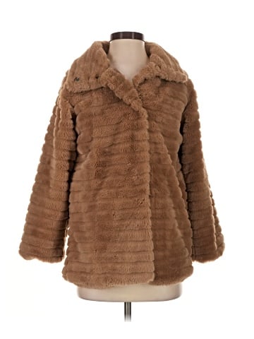 Carmen Carmen Marc Valvo Faux Fur Jacket (view 1)