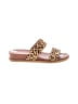 Mia Animal Print Brown Sandals Size 7 1/2 - photo 1