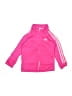 Adidas 100% Polyester Pink Track Jacket 12-18 MO / 18 MO - photo 1