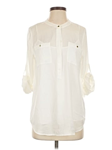DKNYC 3/4 Sleeve Blouse (view 1)