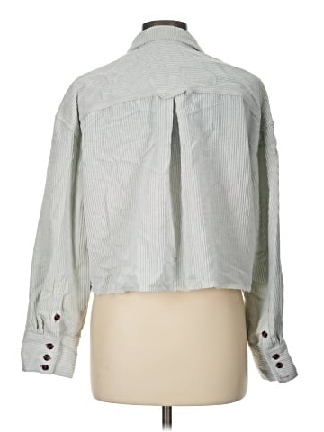 BDG Long Sleeve Button-Down Shirt (view 2)