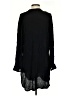 J Valdi 100% Rayon Black Long Sleeve Blouse Size S - photo 2