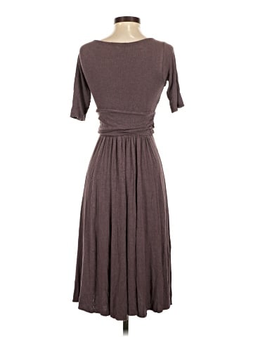Bordeaux Casual Dress (view 2)