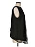 Cache 100% Rayon Black Sleeveless Blouse Size M - photo 4