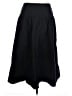 Primark Solid Black Casual Skirt Size 10 - photo 1