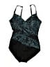 Miraclesuit Graphic Black One Piece Swimsuit Size 8 - photo 2