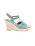 B.O.C Teal Wedges Size 8 - photo 1