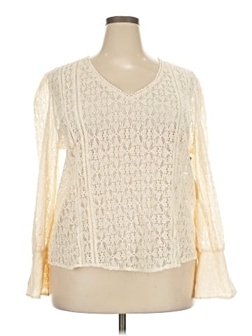 Hinge Long Sleeve Blouse (view 1)