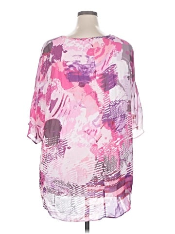 Cj Banks 3/4 Sleeve Blouse (view 2)