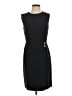 Ann Taylor Solid Black Casual Dress Size 4 - photo 1
