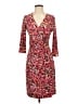 Laundry by Design Print Red Cocktail Dress Size S - photo 1