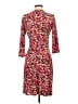 Laundry by Design Print Red Cocktail Dress Size S - photo 2