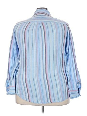 St. John's Bay Long Sleeve Button-Down Shirt (view 2)