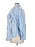St. John's Bay 100% Cotton Stripes Blue Long Sleeve Button-Down Shirt Size XXL - photo 5