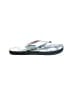 Brighton Floral Multi Color Silver Flip Flops Size 6 - photo 1