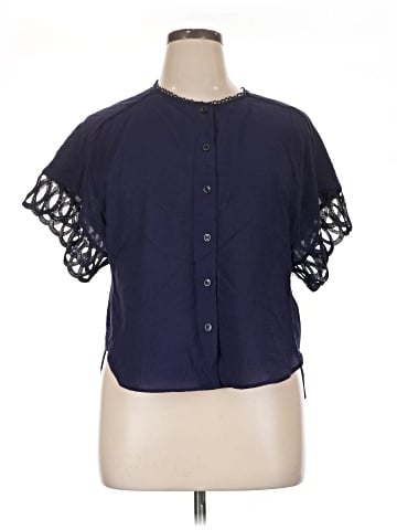 Veronika Maine Short Sleeve Blouse (view 1)