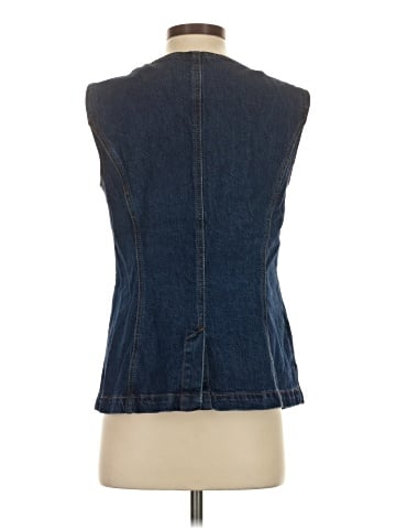 Ann Taylor Sleeveless Button-Down Shirt (view 2)