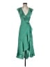 Max Studio Polka Dots Green Cocktail Dress Size XS - photo 1