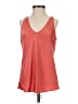 Nic + Zoe 100% Polyester Orange Tank Top Size XS - photo 1