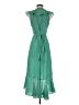 Max Studio Polka Dots Green Cocktail Dress Size XS - photo 2