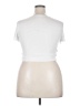 Unbranded White Short Sleeve Top Size XXL - photo 2