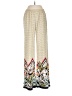 Melissa Paige Print Ivory Casual Pants Size S - photo 1