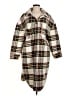 Noize 100% Polyester Ivory Coat Size M - photo 1