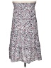 Skye's The Limit 100% Polyester Print Gray Casual Skirt Size XL - photo 2