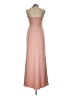 Bari Jay 100% Polyester Solid Pink Cocktail Dress Size 12 - photo 2