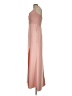 Bari Jay 100% Polyester Solid Pink Cocktail Dress Size 12 - photo 5