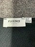 Flounce Solid Black Cocktail Dress Size 6 - photo 7