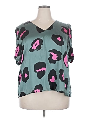 Adrienne Short Sleeve Blouse (view 1)