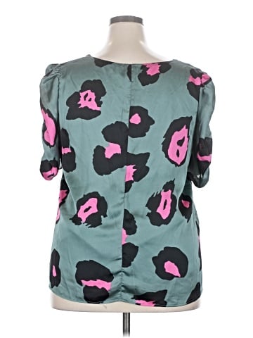Adrienne Short Sleeve Blouse (view 2)