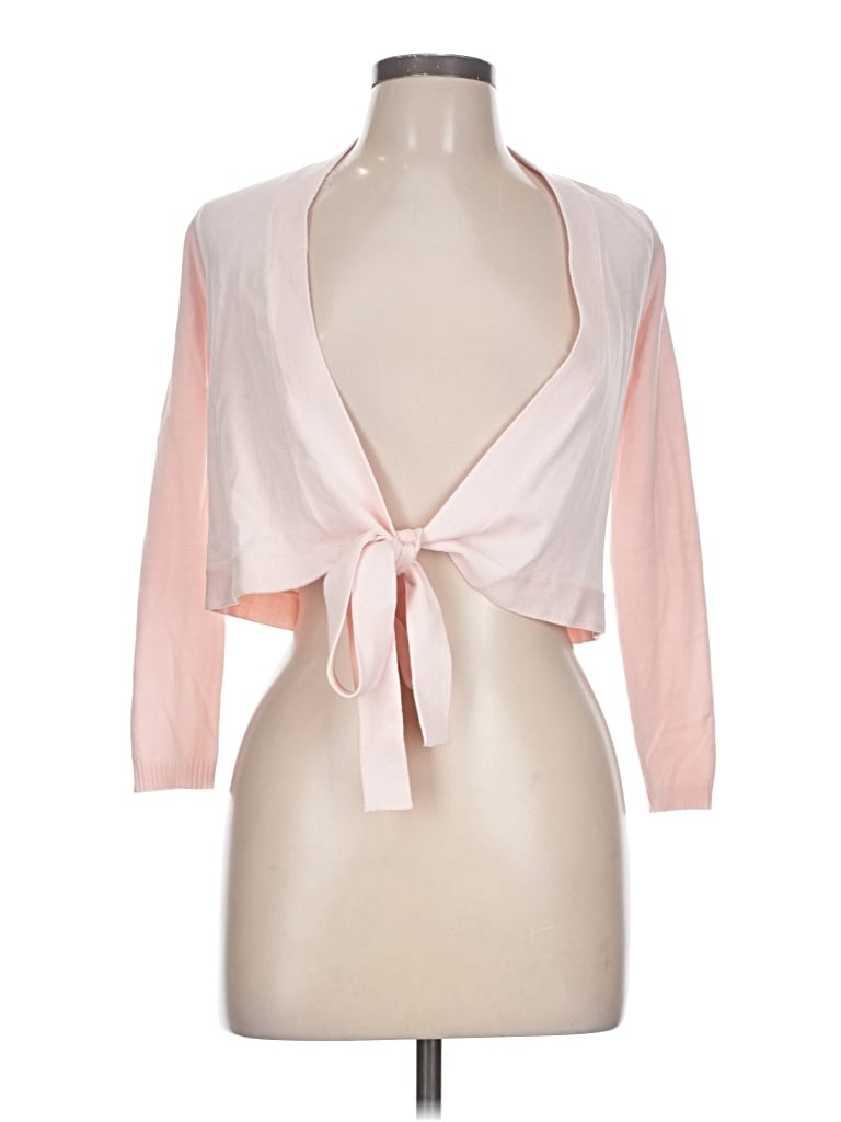 Pre-owned Capezio Cardigan Sweater In Pink