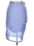Wow Couture Solid Blue Casual Skirt Size L - photo 2