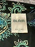 Blair 100% Polyester Teal 3/4 Sleeve Blouse Size 3XL - photo 7