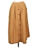 Vestidos Solid Tan Casual Skirt Size 2 - photo 1