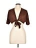 Unbranded Brown Short Sleeve Top Size L - photo 1