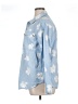 O'Neill Floral Blue Long Sleeve Blouse Size XL - photo 5