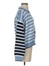 Splendid Stripes Blue Pullover Sweater Size S - photo 4