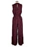 Gap Paisley Burgundy Jumpsuit Size L - photo 2