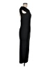Justify Solid Black Casual Dress Size M - photo 4