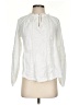 Cato 100% Cotton Ivory Long Sleeve Blouse Size XS - photo 1