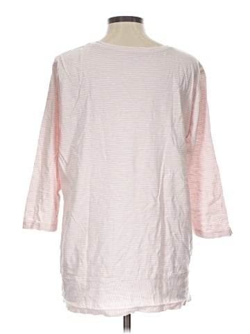 Lands' End 3/4 Sleeve T-Shirt (view 2)