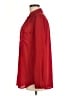 Ann Taylor 100% Polyester Red Long Sleeve Blouse Size M - photo 5